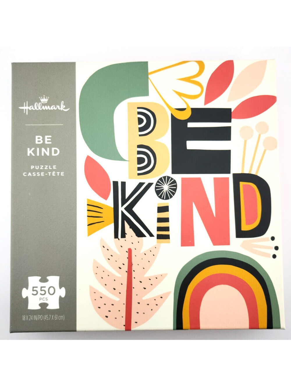 Hallmark 550‑Piece Jigsaw Puzzle – “Be Kind” – NEW Sealed – Inspirational Art